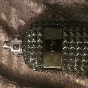 Valentino Black Studded Perfume Bottle EMPTY